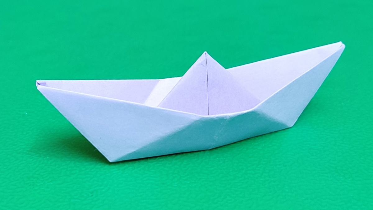 How to Make a Paper Boat that Floats – Origami Craft